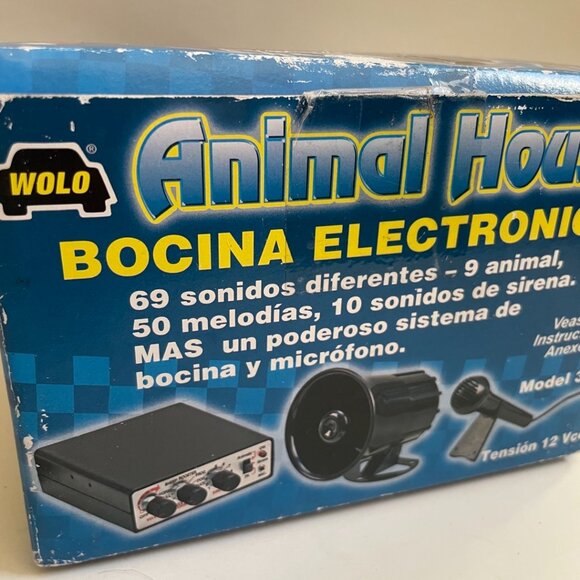 Wolo Animal House Electronic Horn (Model 345) - Picture 2 of 9